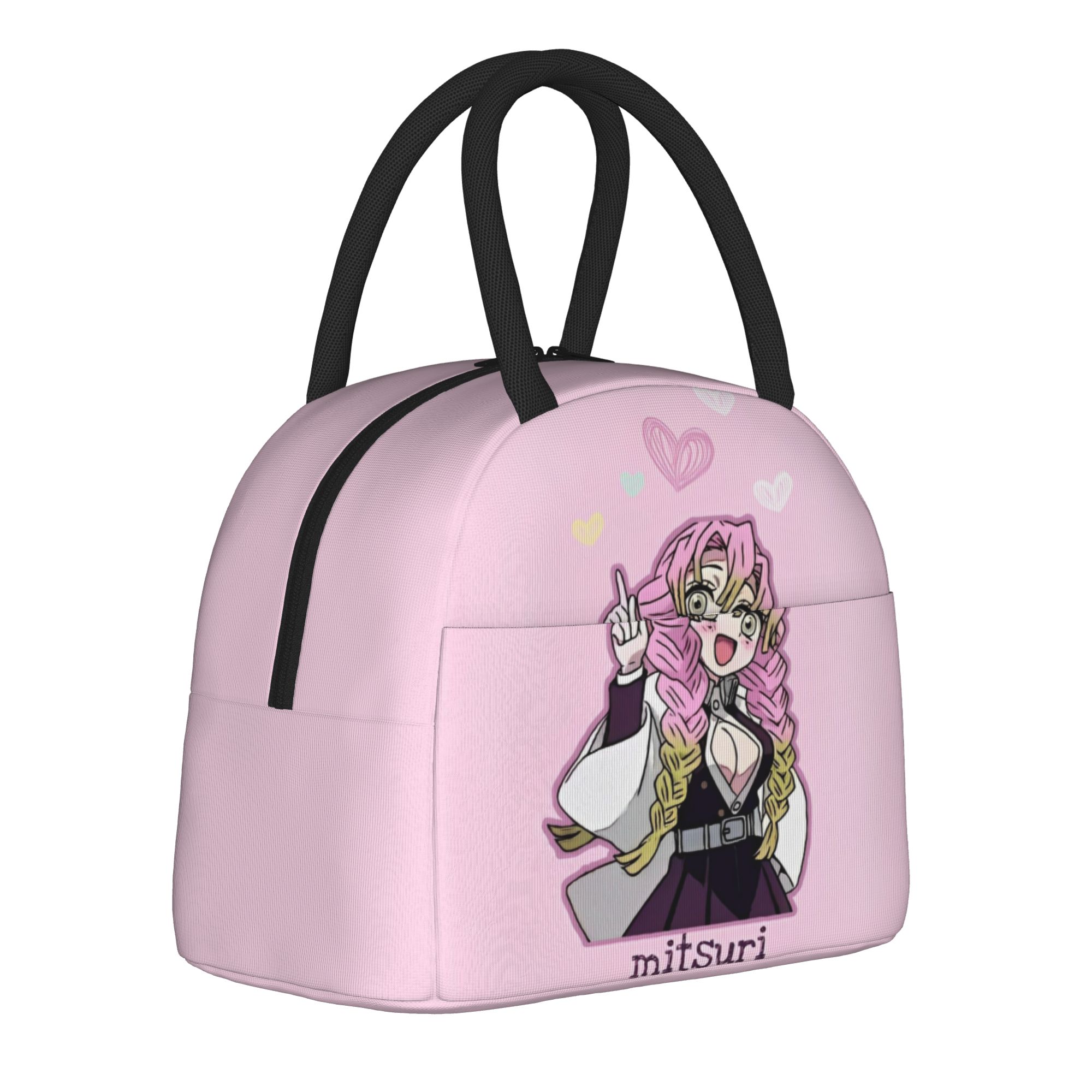 Tote Bag Sublimation - Love Hashira Mitsuri Kanroji Geïsoleerde Lunchtassen