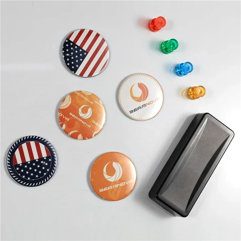 Button Badge Blank - Lege zachte magnetische koelkastmagneet badge knop