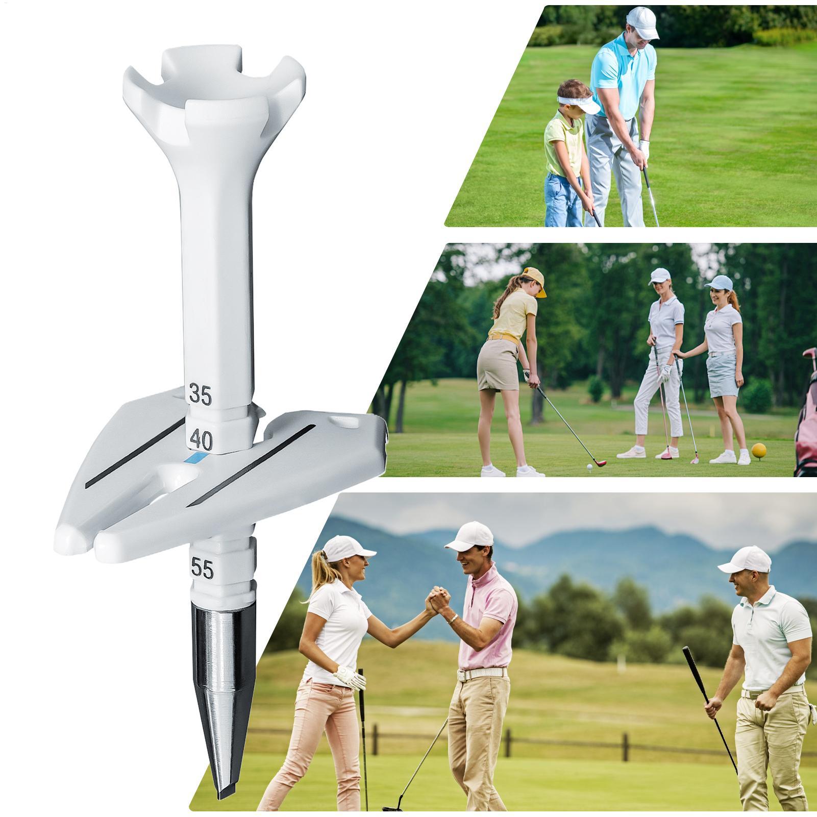 Yard Sign Blank - Golftee Golfuitrusting Ingebouwde marker Trainingshulpmiddel Golf
