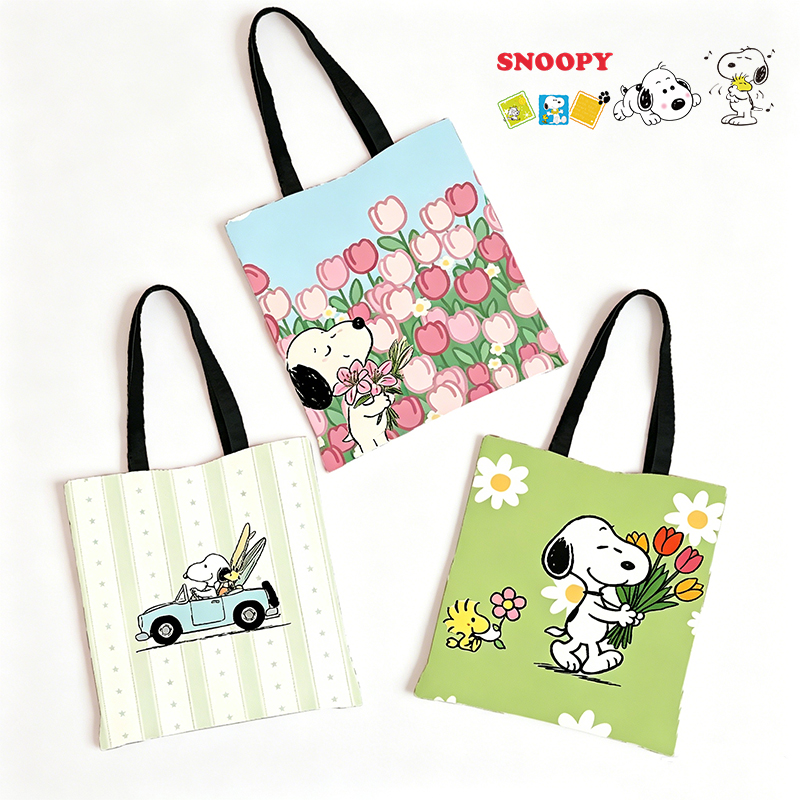Tote Bag Sublimation - Snoopys Sublimatie Canvas Tas Dames Schoudertas