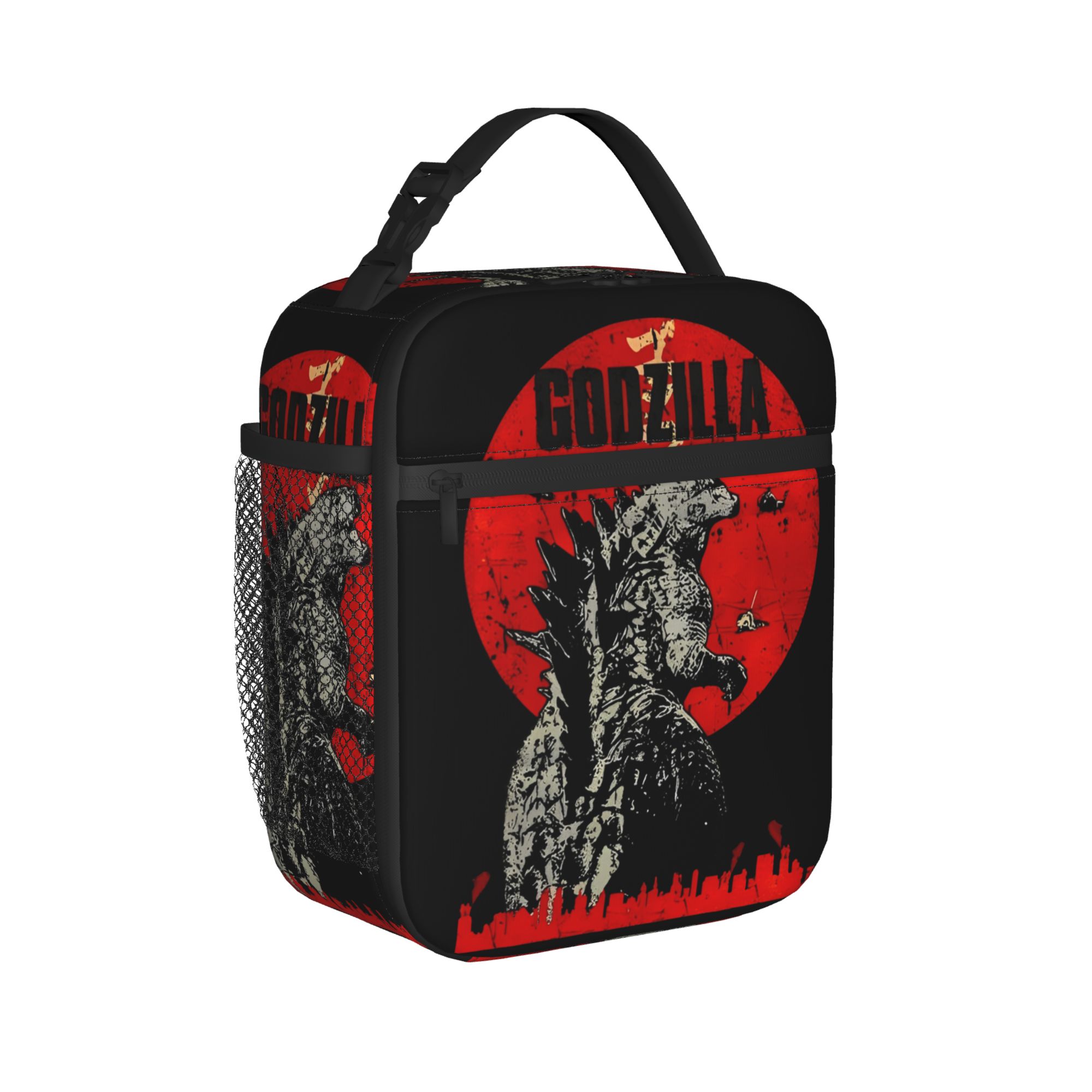 Tote Bag Sublimation - Godzillaed geïsoleerde lunchtas thermische tas herbruikbaar,