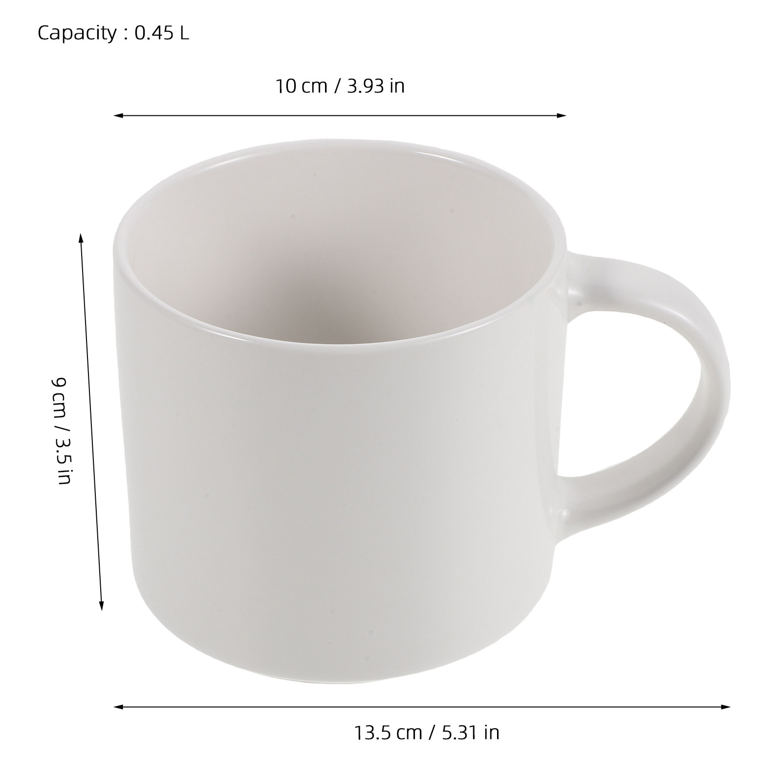 Witte keramische koffiemok 15  - Sublimation Mug White recensie en prijs
