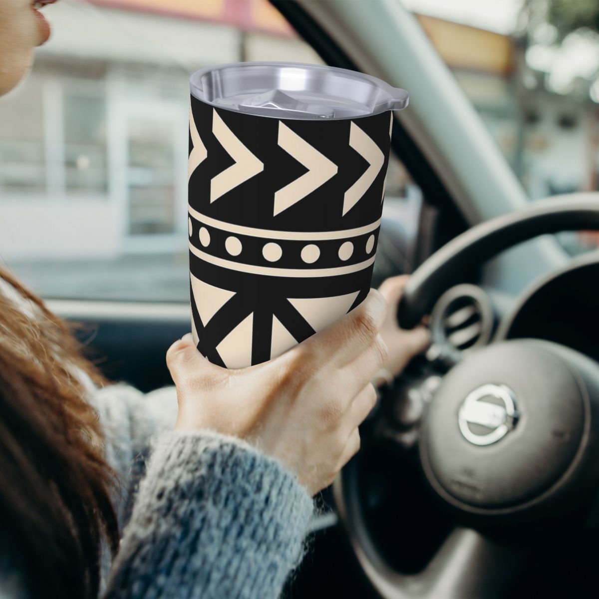 Afrikaanse modderdoek zwart-wi - Tumbler 20Oz White recensie en prijs