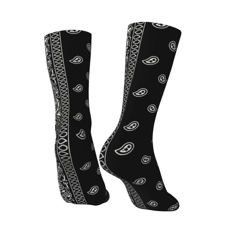 Custom Print Zwart Wit Paisley - Bandana Blank White recensie en prijs