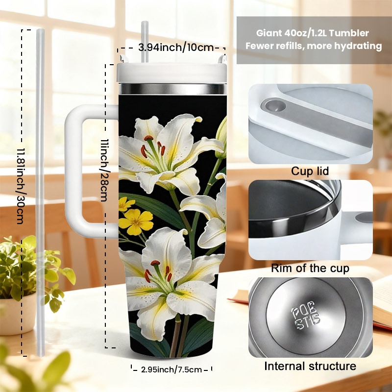 40 oz roestvrijstalen dubbelwa - Sublimation Mug White recensie en prijs