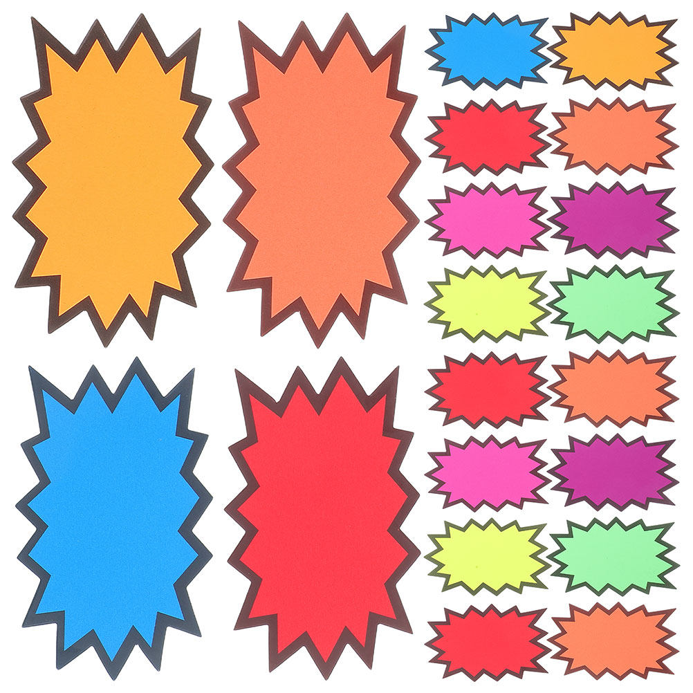 160 stuks kleurrijke prijskaar - Yard Sign Blank recensie en prijs
