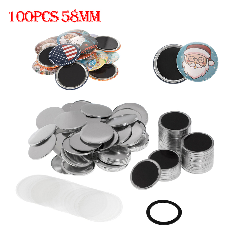 Lege zachte magnetische koelka - Button Badge Blank recensie en prijs