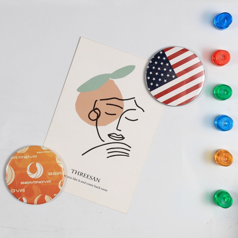 Lege zachte magnetische koelka - Button Badge Blank recensie en prijs