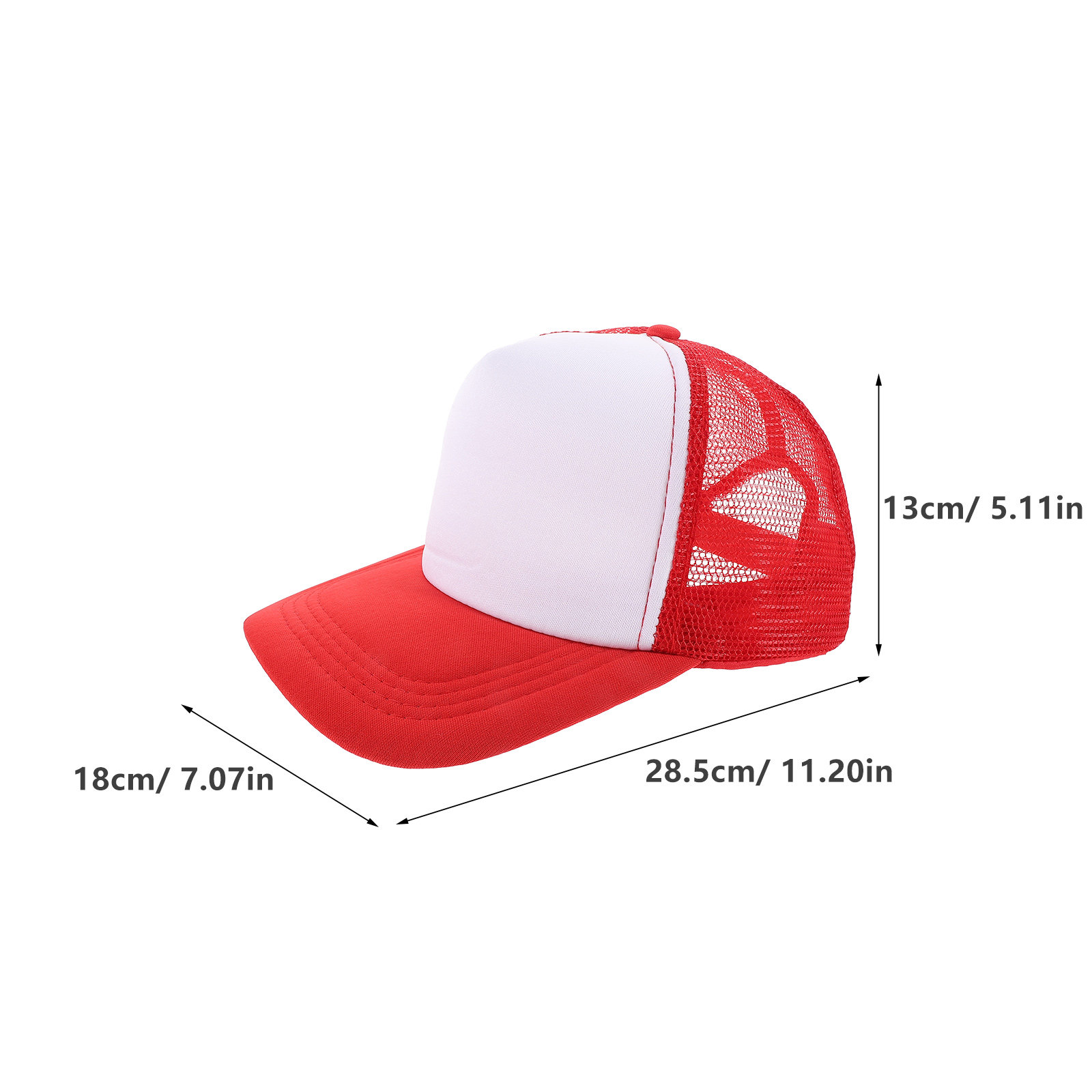 10 stuks blanco mesh baseballp - Hat Sublimation Blank recensie en prijs