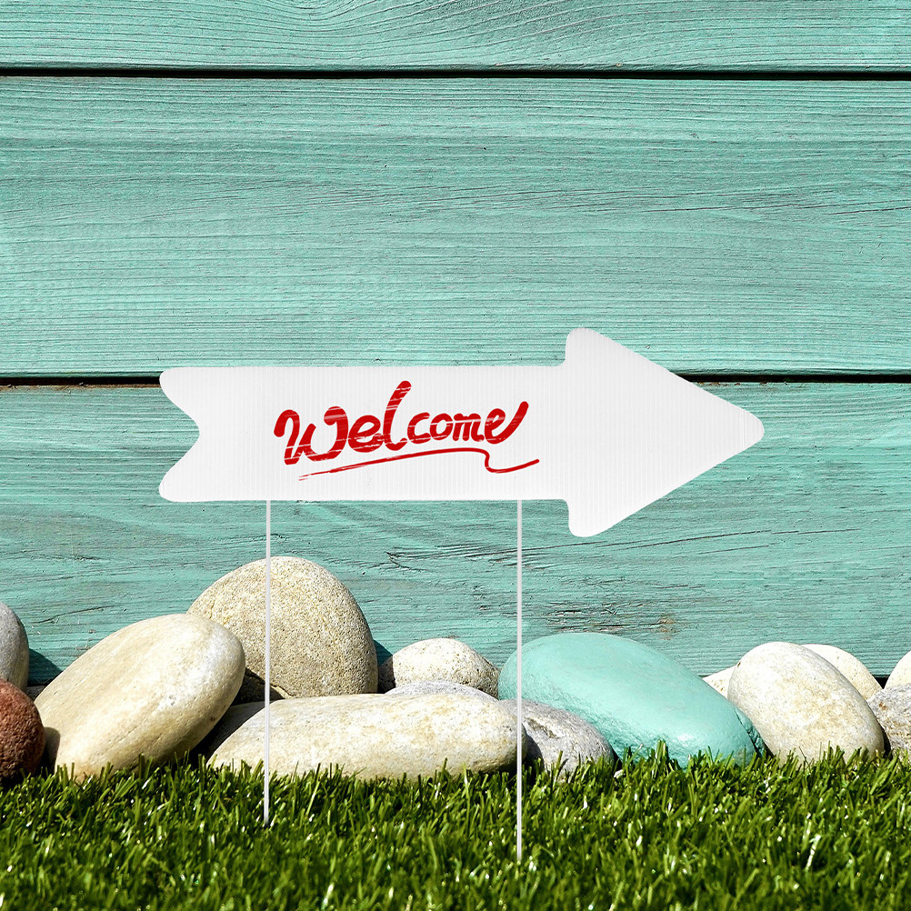 2 stuks blanco tuinbord met pi - Yard Sign Blank recensie en prijs