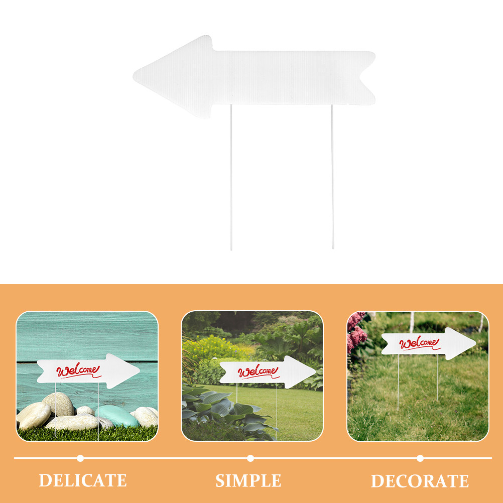 2 stuks blanco tuinbord met pi - Yard Sign Blank recensie en prijs
